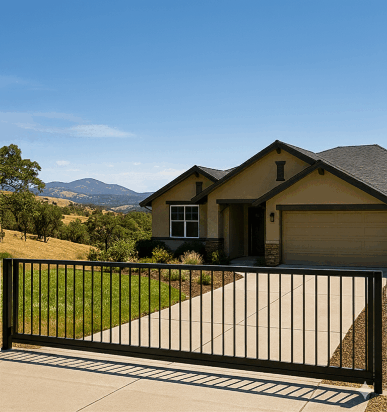 Why Many Homeowners in the Placer County Choose Slide Gates
